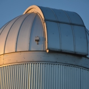 Rain sensor on outside of dome
